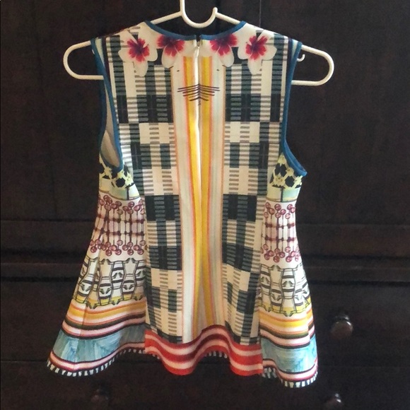 Clover Canyon Neoprene Top Sz M - Picture 2 of 5